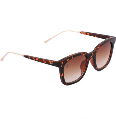 57% OFF on Royal Son Wayfarer Sunglasses(Brown)