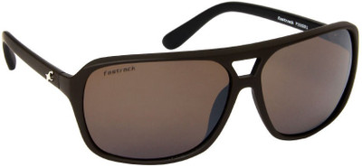 Fastrack Aviator Sunglasses(For Men, Black)