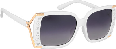 

Verre Over-sized Sunglasses(Black)