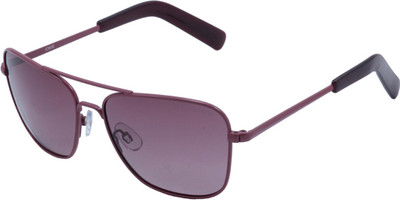 

IDEE Rectangular Sunglasses(Violet)