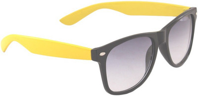 

Just Colours Wayfarer Sunglasses(Black