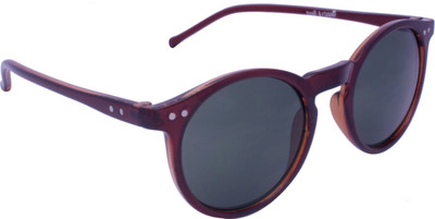 

Beauty & Beast Round Sunglasses(Multicolor)