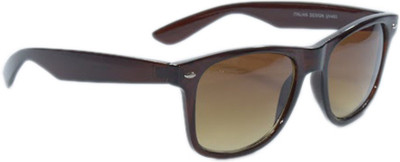 PETER JONES Wayfarer Sunglasses(For Men, Brown)