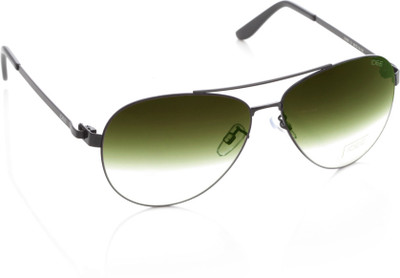 IDEE Aviator Sunglasses(For Men & Women, Green)