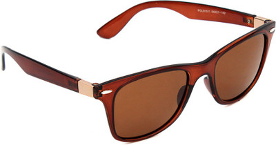 6by6 Wayfarer Sunglasses(For Men & Women, Brown) 6by6 Wayfarer Sunglasses(For Men & Women, Brown)