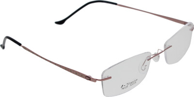 

Vast Rimless Rectangle Frame(135 mm