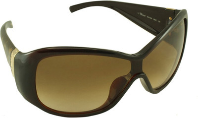 

Chopard Rectangular Sunglasses(Brown)