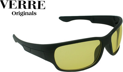 

Verre Round Sunglasses(Yellow)