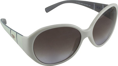 

Police Oval Sunglasses(Brown)