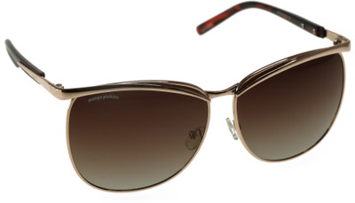 22% OFF on Mango Pickles Oval Sunglasses(Brown)