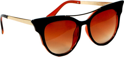 

saifi traders Cat-eye Sunglasses(Brown)