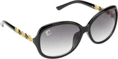 Clark N' Palmer Over-sized Sunglasses(Brown)