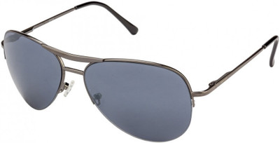 Fastrack Aviator Sunglasses(For Men & Women, Black)
