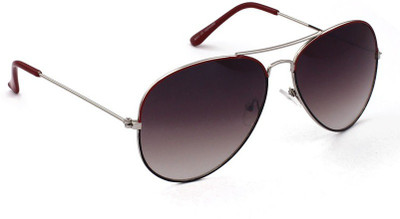

Just Colours Aviator Sunglasses(Violet