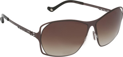 40% OFF on Ciemme Rectangular Sunglasses(Brown)