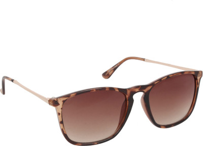 72% OFF on Ron Wayfarer Sunglasses(Brown)