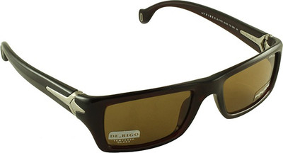 

Police Rectangular Sunglasses(Brown)