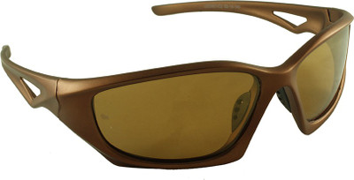 

Fluxx Rectangular Sunglasses(Brown)