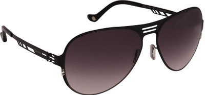 40% OFF on Ciemme Oval Sunglasses(Black)