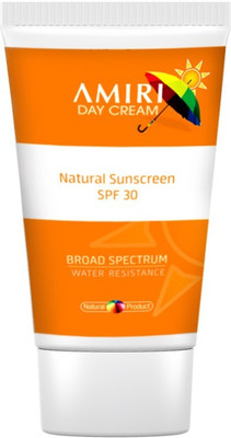28% OFF on Amiri Day Cream A Non Oily Skin Brightening and Sun Protection Forumula - SPF 30 PA++(50 g)