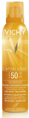 

Vichy Capital Soleil Invisible Hydrating Mist - SPF 50(200 ml)