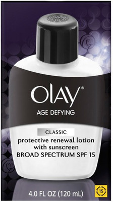 

Olay Age Defying Broad Spectrum Protective Renewal lotion With Sunscreen - SPF 15 PA+(120 ml)
