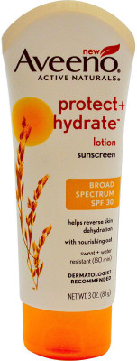 

Aveeno Protect + Hydrate Sunscreen Lotion Imported - SPF 30 PA++(85 g)