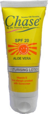 

Chase SPF 20 Moisturising Lotion - SPF 20 PA+(60 ml)
