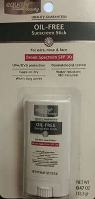 

Equate Beauty Oil-Free Sunscreen Stick, SPF 30, 0.47 oz - SPF 30 PA+(13.16 g)