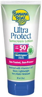 

Banana Boat Ultra Protect Sunscreen Lotion SPF50 - (3oz) - SPF 50 PA+(90 ml)
