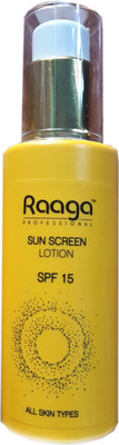 

Raaga Professional SUN SCREEN LOTION - SPF 15 PA++(80 ml)