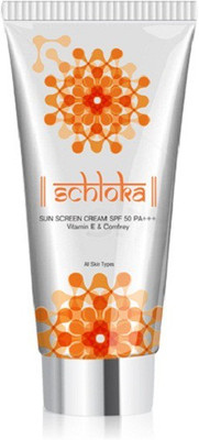 

Modicare Schloka Sun Screen Cream with Vitamin E & Comfrey - SPF 50 PA+++(60 ml)