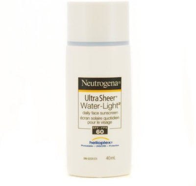 

Neutrogena Ultra Sheer Water - Light Daily Face Sunscreen - SPF 60(40 ml)