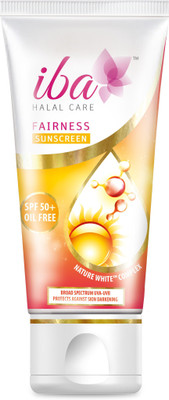 

Iba Halal Care Fairness Sunscreen - SPF 50 PA+(60 g)