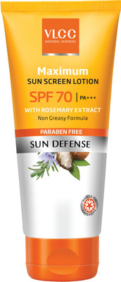 

VLCC Maximum Sunscreen Lotion - SPF 70 PA+++(60 g)