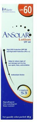 

Stiefel Ansolar Lotion - SPF 60 PA+++(60 g)