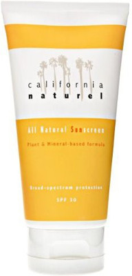 

California Naturel Naturel All Natural Sunscreen SPF 30 - SPF 30 PA+(50 g)