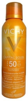 

Vichy Capital Soleil Invisible Hydrating Mist Spray - SPF 50 PA+(200 ml)