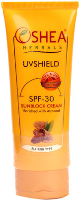 

Oshea Herbals UV Shield Sun Block Cream - SPF 30(120 g)