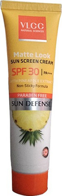 

VLCC Matte Look Sun Screen Cream - SPF 30 PA+(30 g)