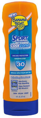 

Banana Boat Sport Coolzone Sunscreen Lotion SPF30 - (6oz) - SPF 30 PA+(177 ml)