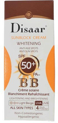 

Disaar Whitening Anti-Age Spots BB Cream - SPF 50+ PA++(50 ml)