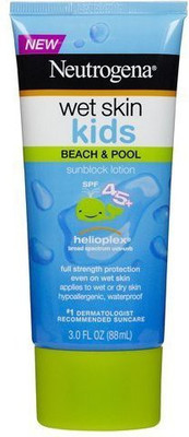 

Neutrogena Wet Skin Kids Sunblock Lotion - SPF 45 PA+(88 ml)