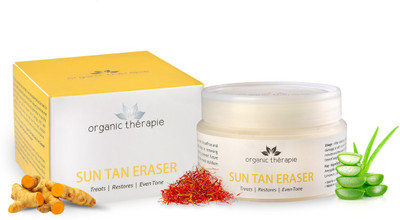 Flipkart - Organic Therapie Sun Tan Eraser – SPF 3 PA+(50 g)