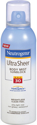 

Neutrogena Ultra Sheer Body Mist - SPF 30 PA++(139 ml)