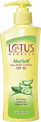 

Lotus Aloe Soft Daily Body Lotion - SPF 20(250 ml)