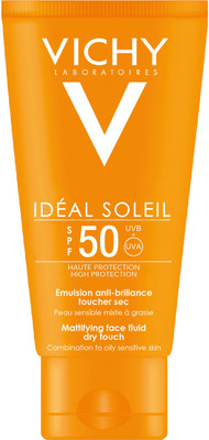 

Vichy Ideal Soliel Mattifying Face Fluid Dry Touch - SPF 50(50 ml)