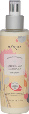 

Mantra Saffron And Calendula Sun Cream - SPF 50 PA+(250 ml)