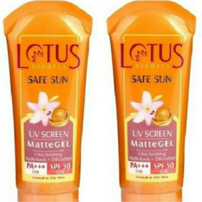 

Lotus uv screen matt gel - SPF 50 PA+++(200 g)
