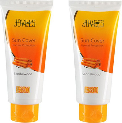 

Jovees Sun Cover Sandalwood Pack of 2 - SPF 30 PA+(50 g)